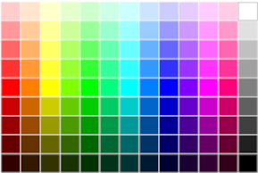 Recherche de couleur